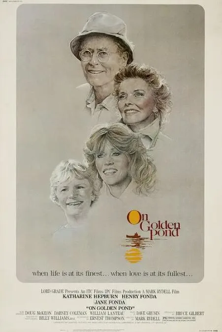 金色池塘海报