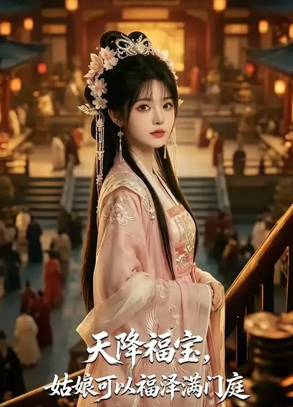 天降福宝，姑娘可以福泽满门庭海报