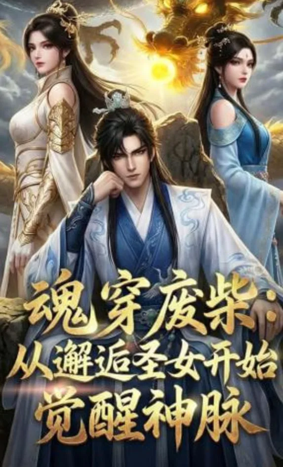 魂穿废柴：从邂逅圣女开始觉醒神脉海报