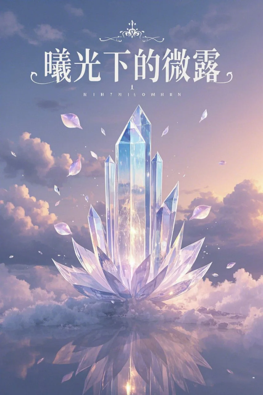 曦光下的微露海报