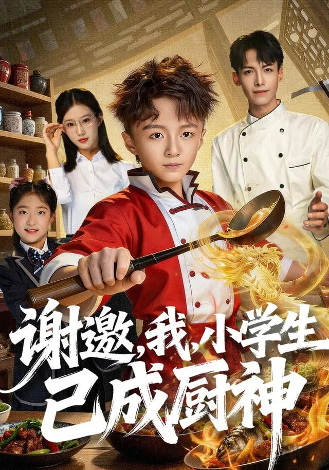谢邀我小学生已成厨神海报