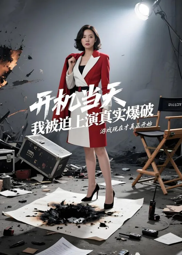 开机当天，我被迫上演真实爆破（AI短剧）海报