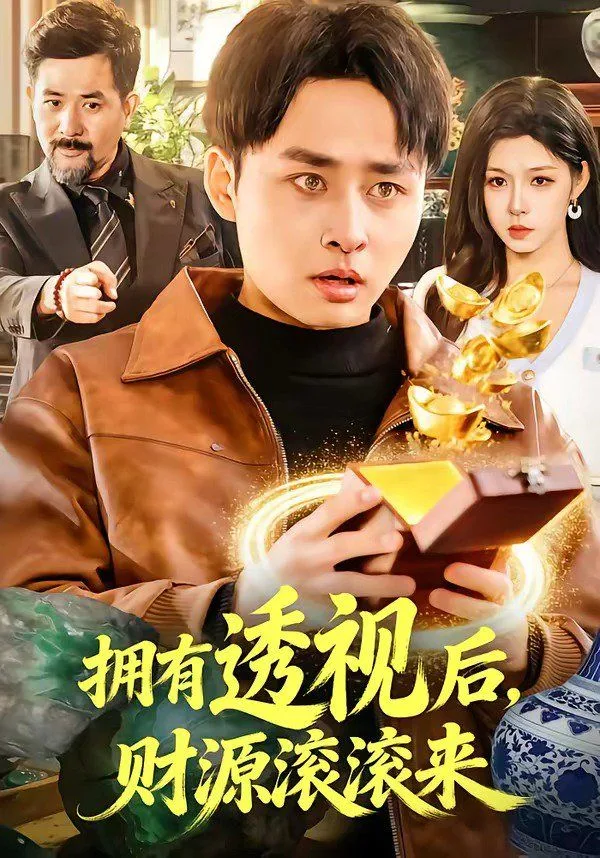拥有透视后，财源滚滚来海报