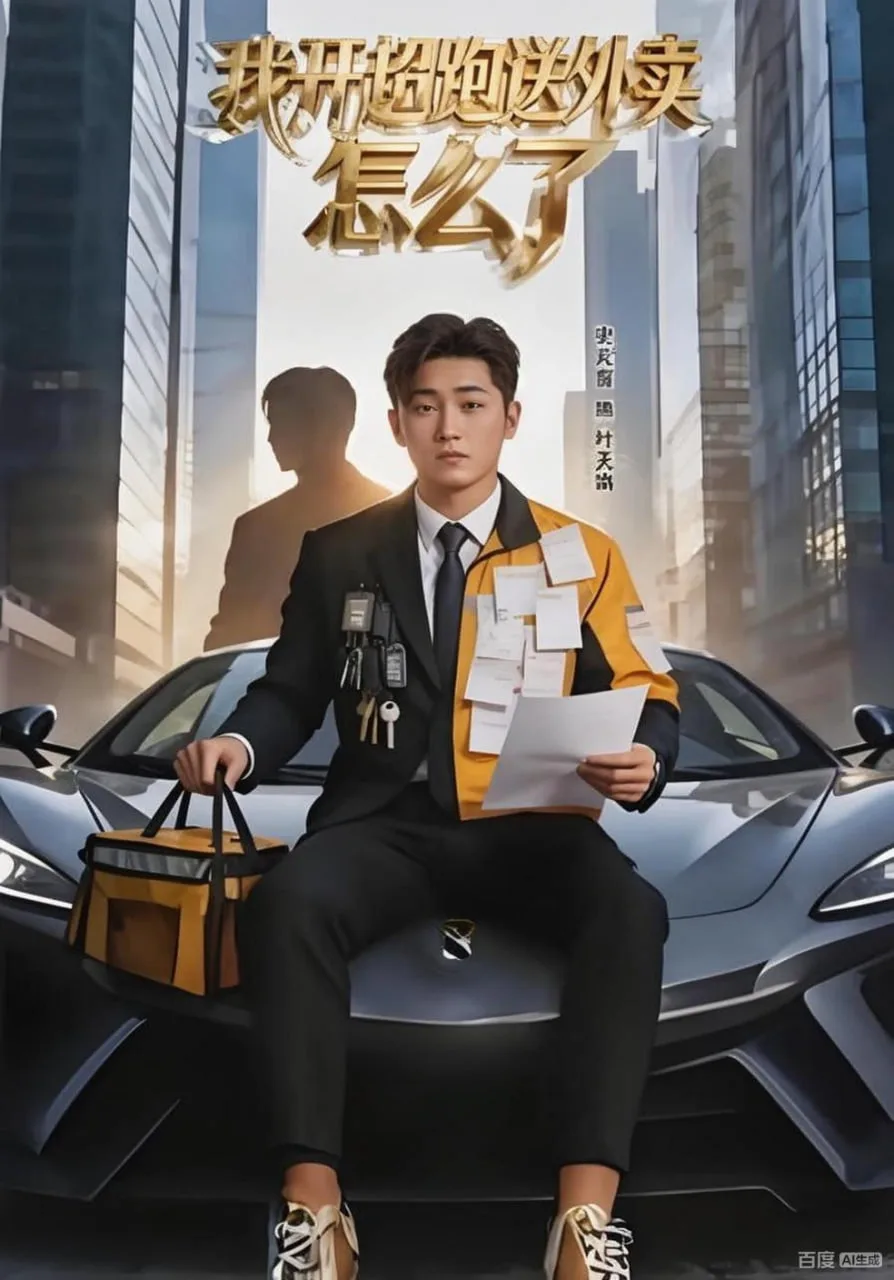 我开超跑送外卖怎么了海报
